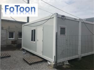 Prefab অস্থায়ী বাসস্থান কন্টেইনার হাউস